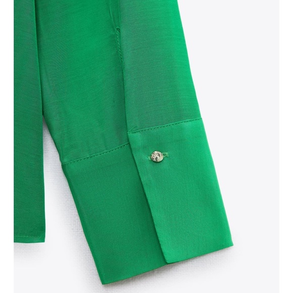 ZARA Tied Blouse - Picture 4 of 4